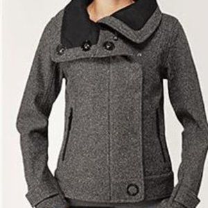 Lululemon Audrey Bomber Brown Tweed